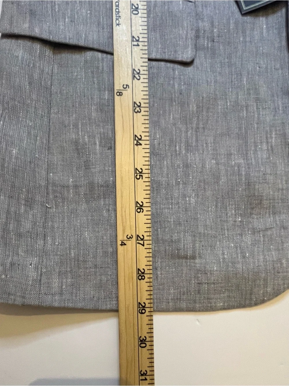 NWT J.Crew Thompson 100% Linen Blazer Gray Men’s 38 Lightweight Summer Sport